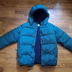 Crewcuts Teal Kids Puffer Coat